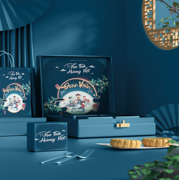 Hộp Quà Tặng Cao Cấp - Bánh Trung Thu
