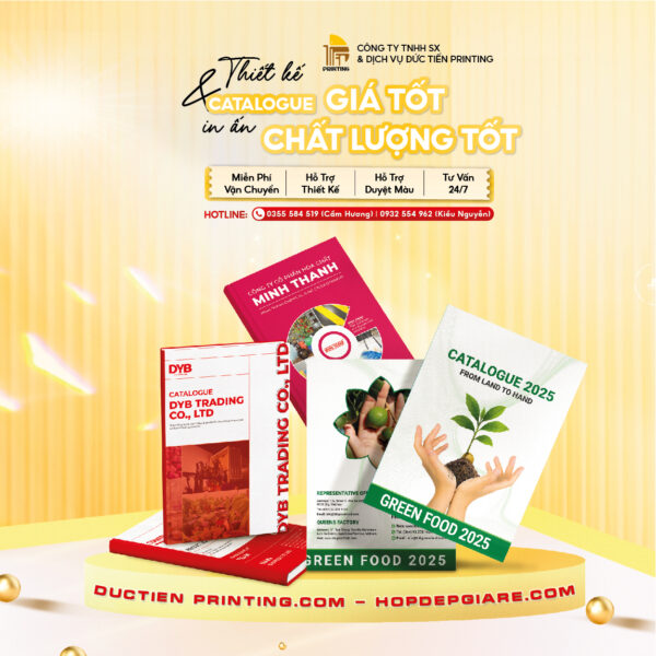 In Ấn Thiết Kế Catalogue