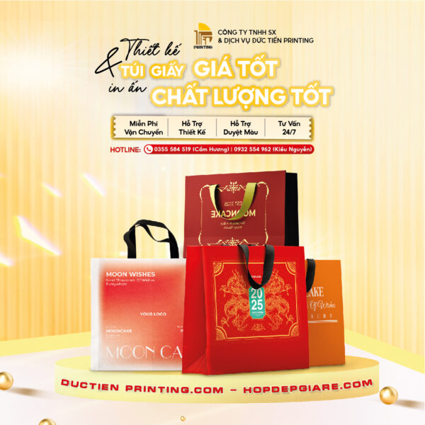 In Ấn Thiết Kế Túi Giấy