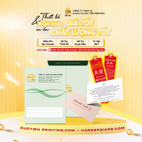 In Ấn Thiết Kế Các Ấn Phẩm Khác