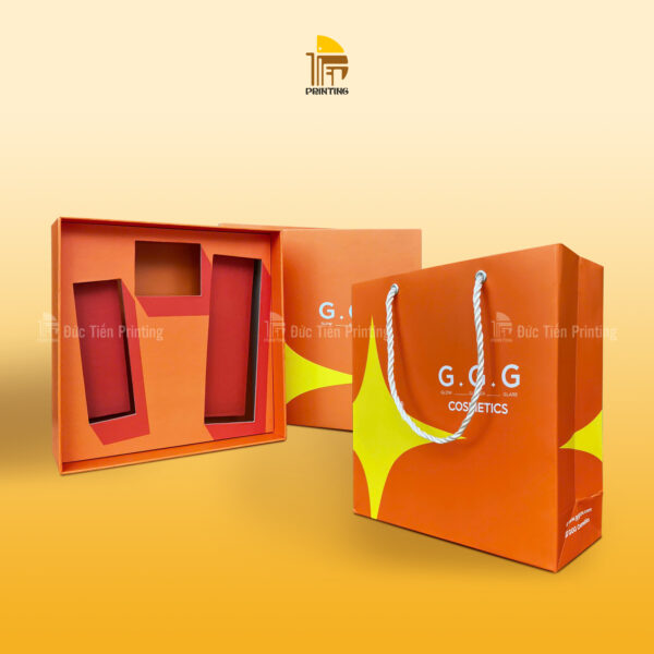 Hộp Sự Kiện Mỹ Phẩm G.G.G (LID&BASE BOX)