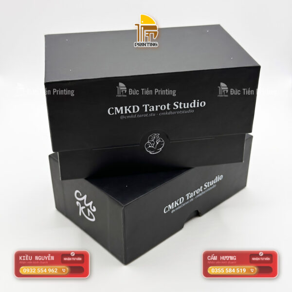 Hộp Thẻ Bài /CMKD TAROT STUDIO/ (LID&BASE BOX)