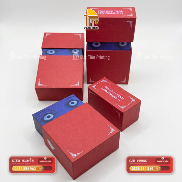 Hộp Trò Chơi Tâm Sinh Tánh/LENORMAND 54 (BOARDGAME LID&BASE BOX)